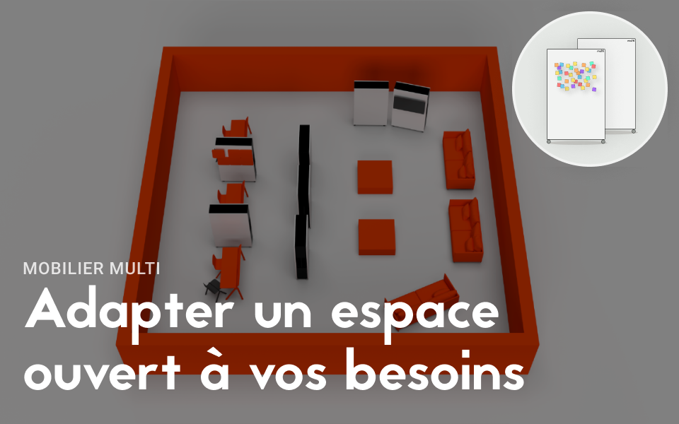Adapter un espace ouvert à vos besoins